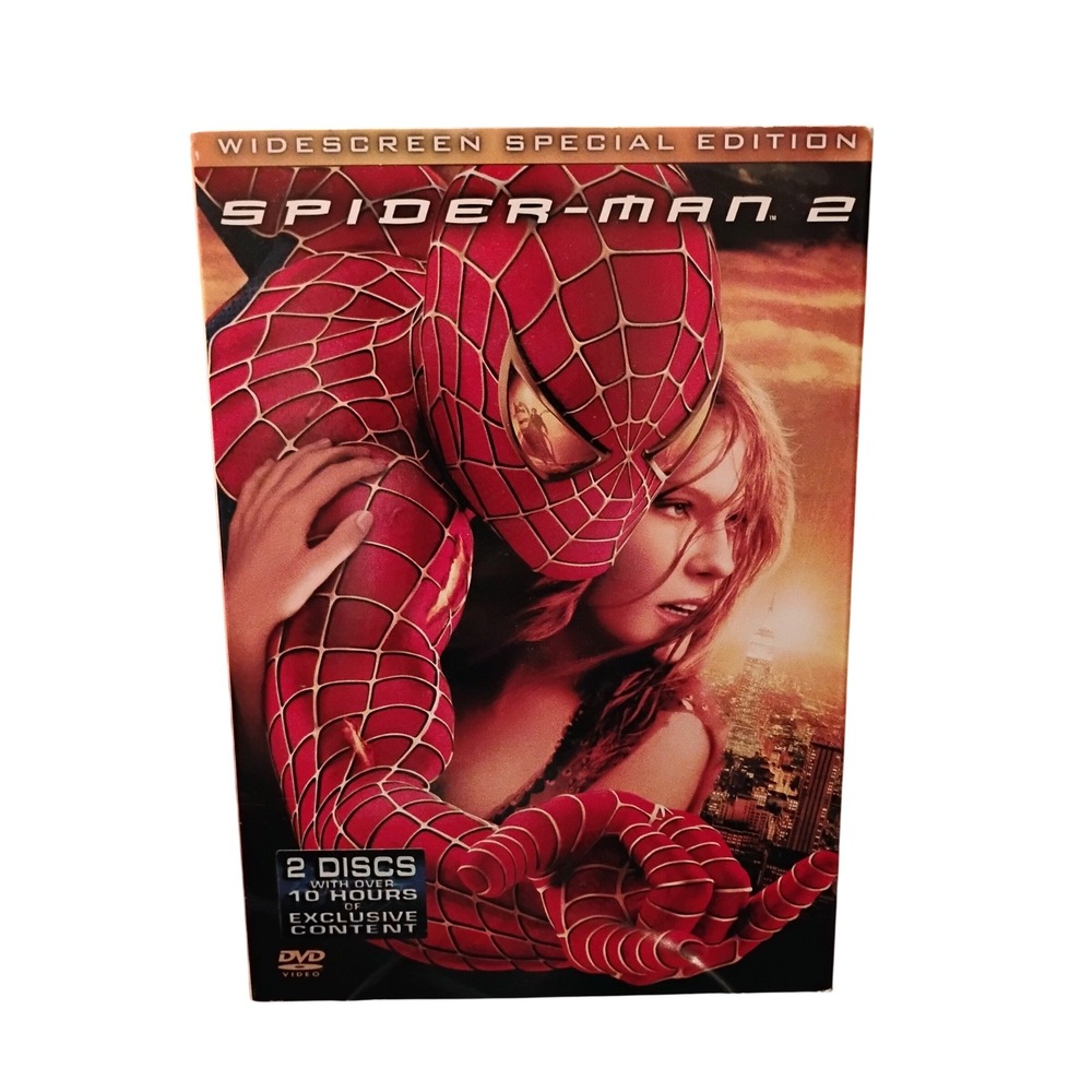 Spider-Man 2 DVD 2004 Widescreen Special Edition 2-Disc Set Marvel Sam Raimi